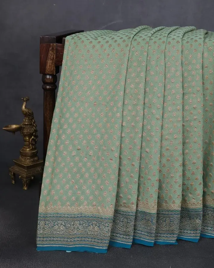 Rich Pallu Banarasi Saree